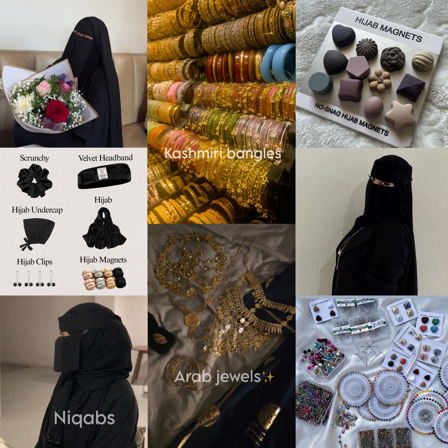 Niqabs and Accessories