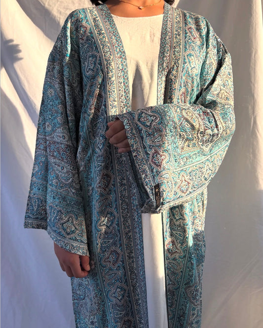 Pashmina abaya with matching Sheila