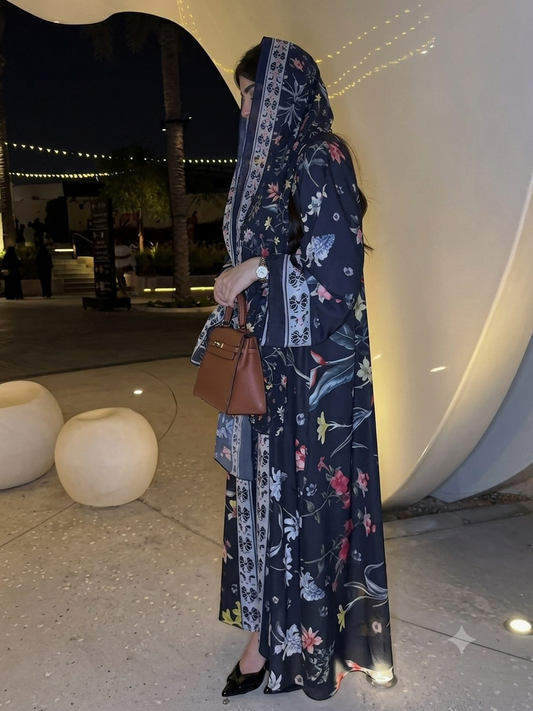 Rosé petal abaya (Copy)