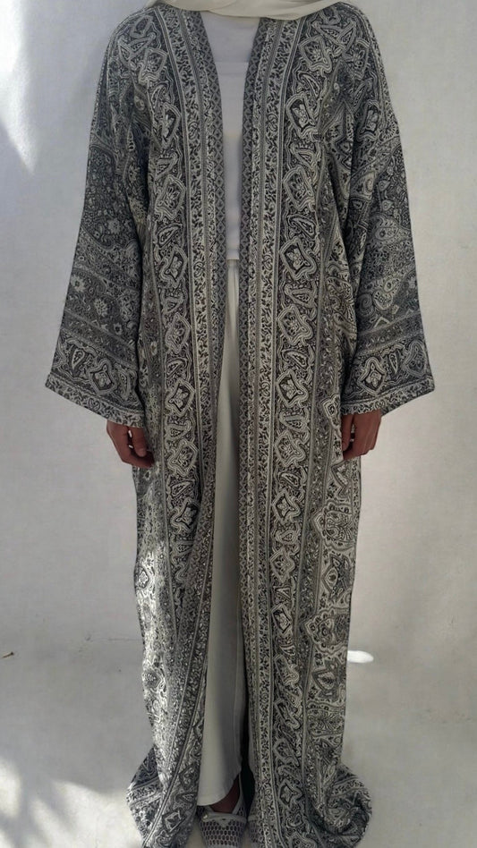 Pashmina abaya with matching Sheila