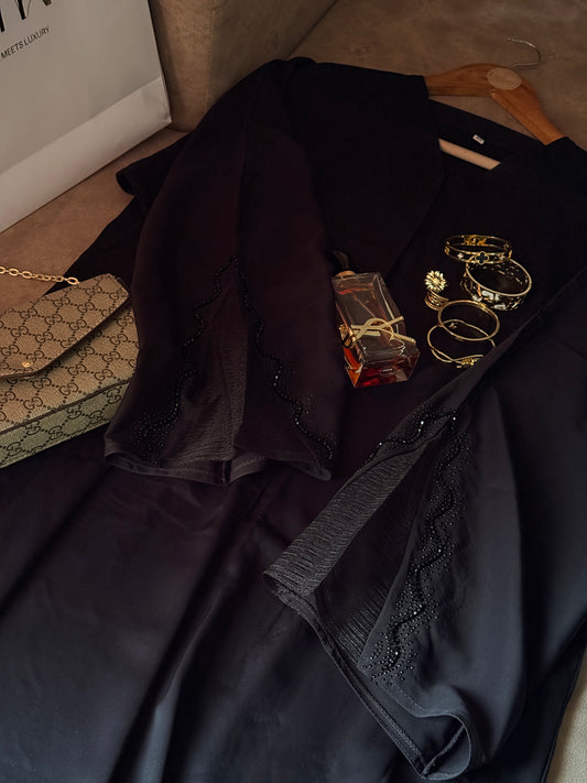 Black Rúbà abaya