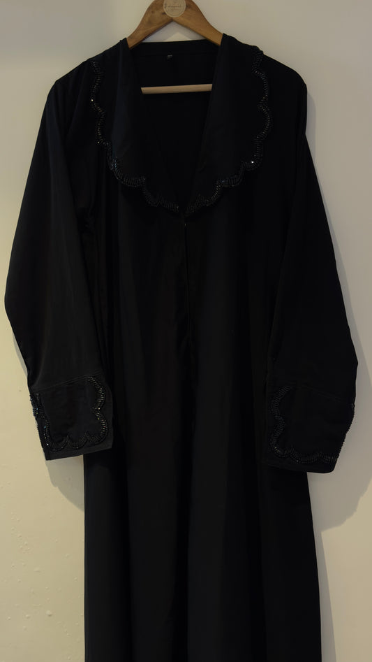 Handwork coat abaya sale