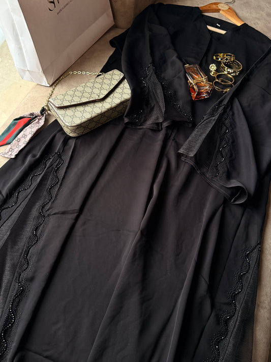 Black Rúbà abaya