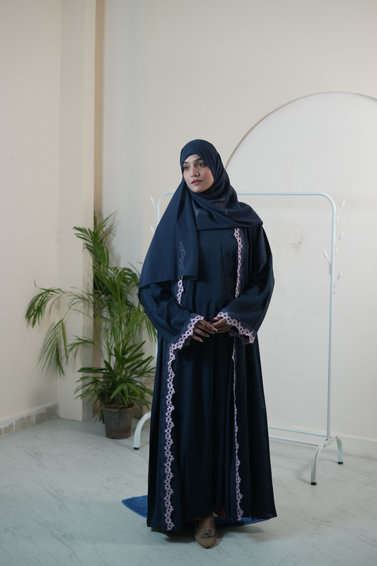 Warda lace abaya