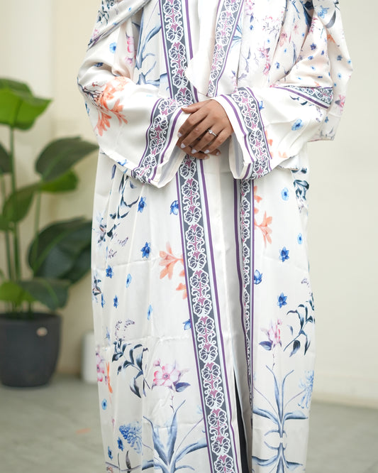 Rosé petal abaya (Copy)
