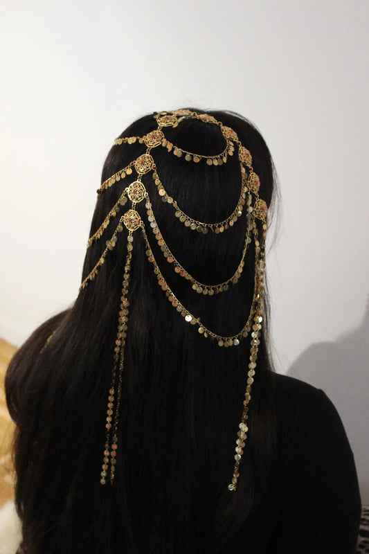 Luxe Emirati headpieces