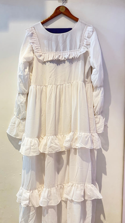 Modest dress with hijab