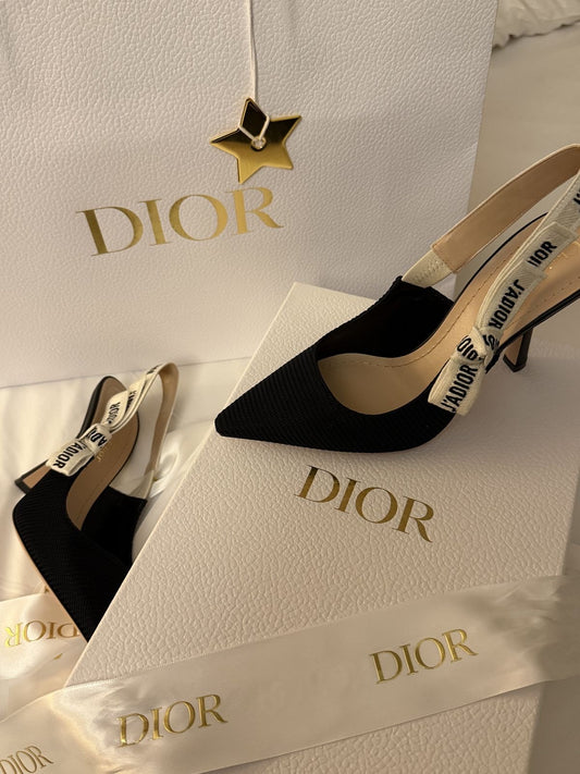Dior heels with box