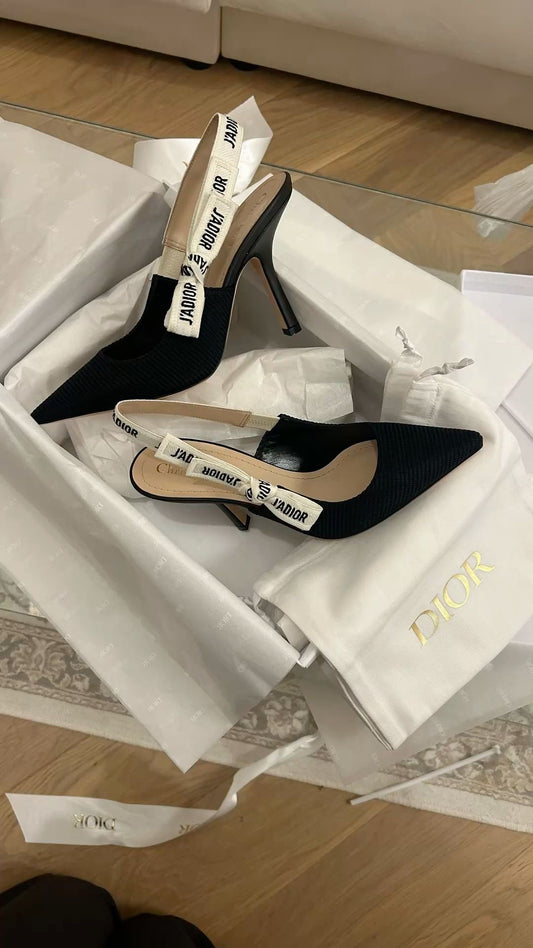 Dior heels with box