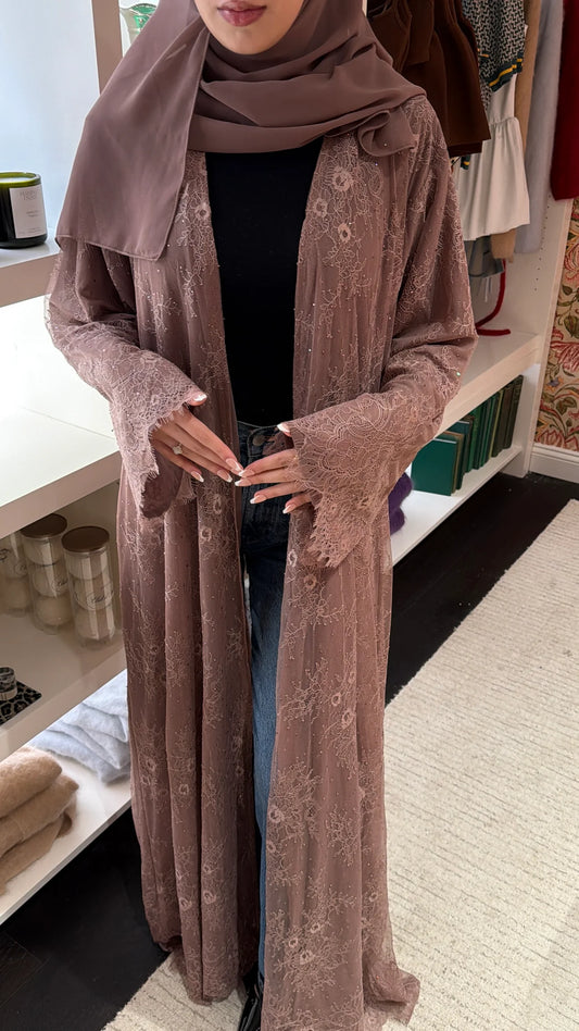 Dentelle Abaya
