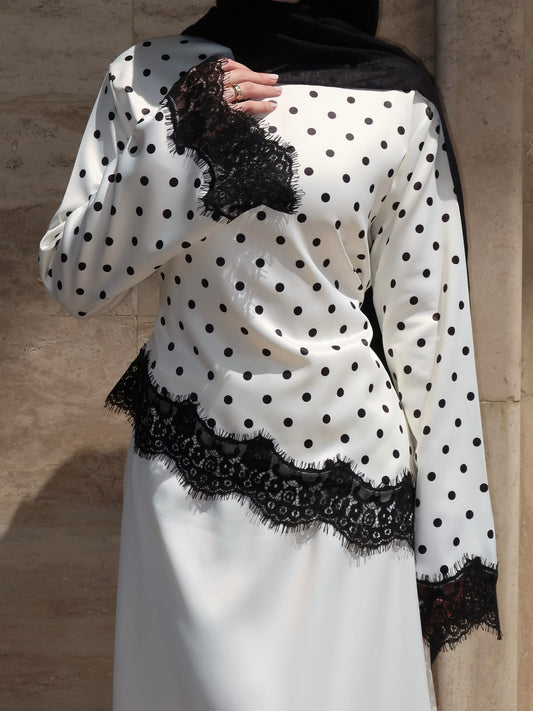 Polka Dot Lacè Top
