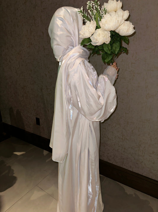 Premium organza abaya