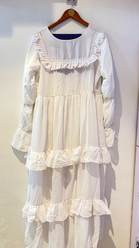 Modest dress with hijab