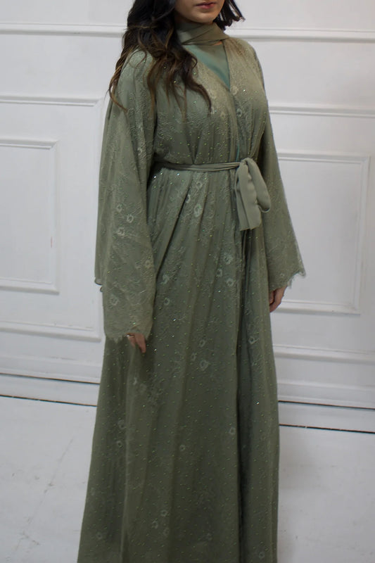 Dentelle Abaya