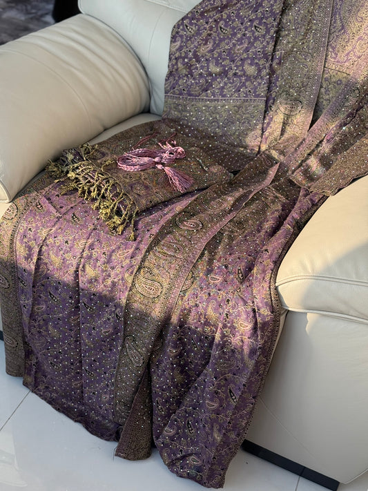 Pashmina abaya with matching Sheila