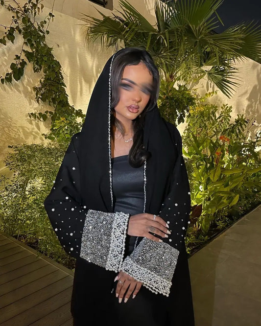 Pearl luxe abaya